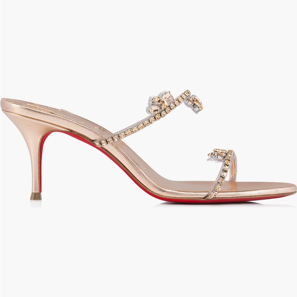 Elegant Gold Stiletto Heels
